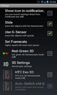 3D Home FX (HTC Evo 3D) Screenshots 2