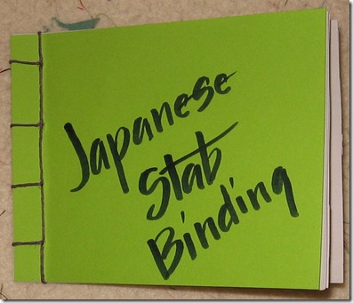 japanese stab bookbinding