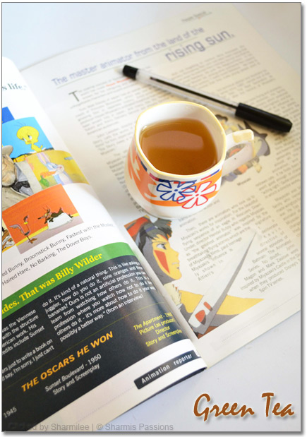 Green Tea Recipe Green Tea Recipe