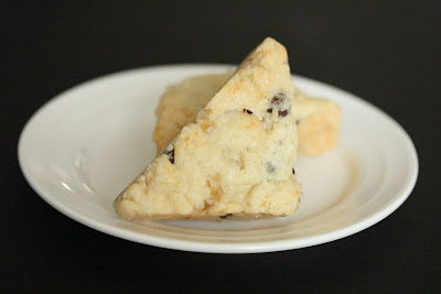 photo of two scones on a plate