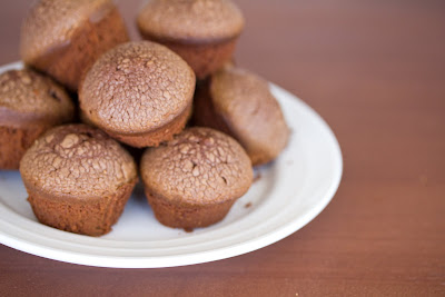 photo of a plate of mini cakes