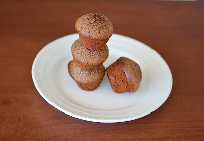 photo of a stack of mini cakes on a plate