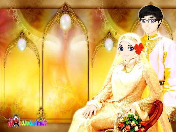 Koleksi Gambar Kartun Ikhwan Akhwat