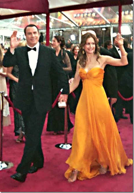 Kelly Preston and husband John Travolta Red Carpet Arrival