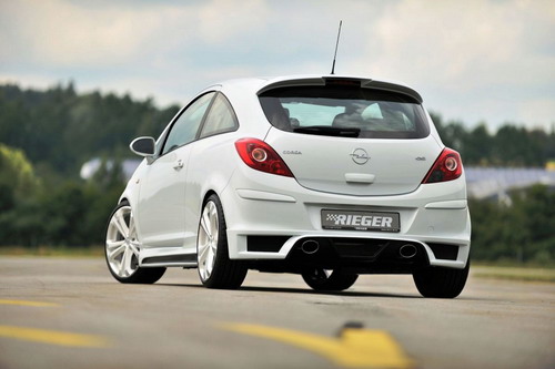 Opel Corsa D from RIEGER looks practically just as and Astra H The 
