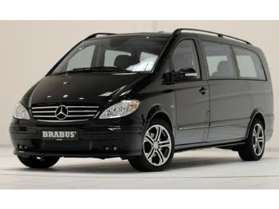 Brabus has constructed on the basis of Mercedes Viano mobile office