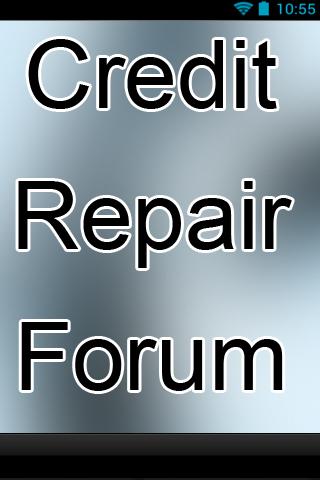 Credit Repair Forum