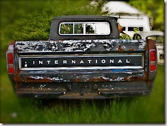 old country pickup truck