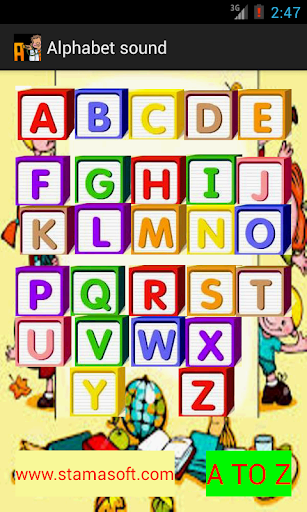 Alphabet sounds