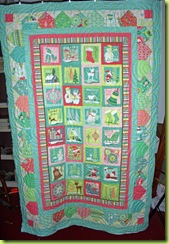 0709 Panel Quilt Finished