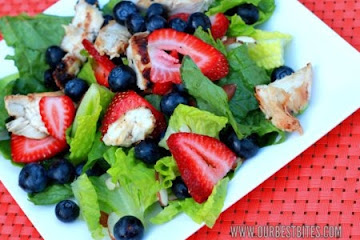 Grilled Chicken &amp; Berry Salad