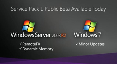 Microsoft izdao Windows 7 SP1 Beta