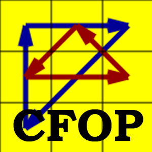 2Look CFOP Cube Solve Diagrams 1.0