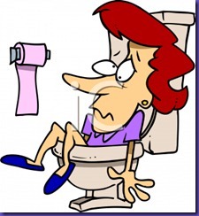 0511-0901-0417-2549_Woman_Who_Fell_Into_a_Toilet_clipart_image
