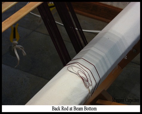 Back Rod at Beam Bottom
