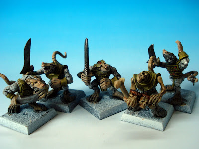 Skaven Albinos Clanrats by red_gobbo