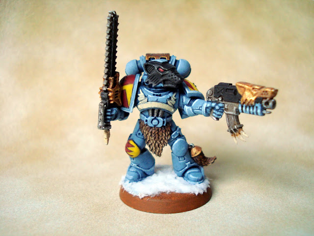 Space Wolves Lone Wolf by red_gobbo