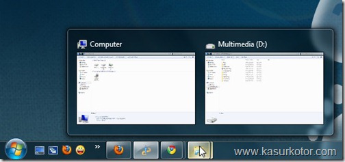 windows 7 Taskbar