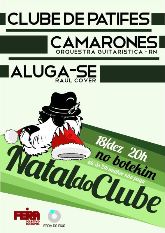 (BA) CLUBE DE PATIFES NESTE SÁBADO EM FEIRA