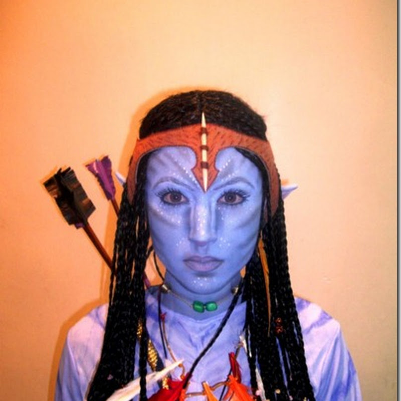 Disfraz y maquillaje de Neytiri de Avatar Foto de los lectores