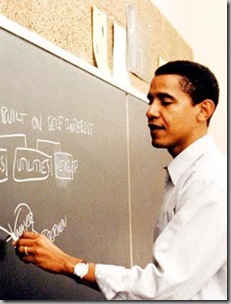 Obama teaching