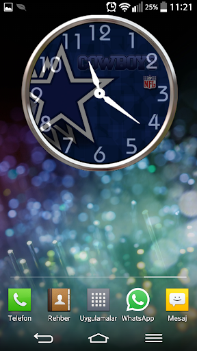 Cowboys Clock Widgets