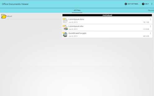 Office Documents Viewer- screenshot thumbnail  