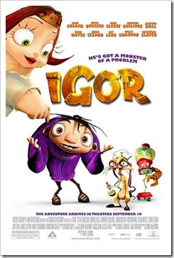 igor movie poster
