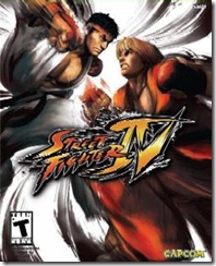 street fighter 4 cover screen