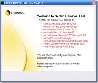 Norton removal tool