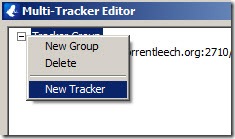 Vuze tracker editor