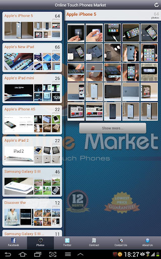 Online Touch Phones Market