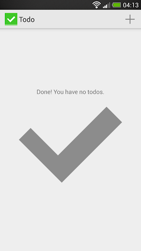 Todo: Flat simple task list