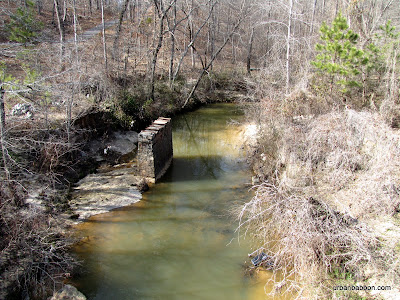 Ivy Creek and Bridge Ruins