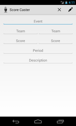 Score Caster - Score Publisher