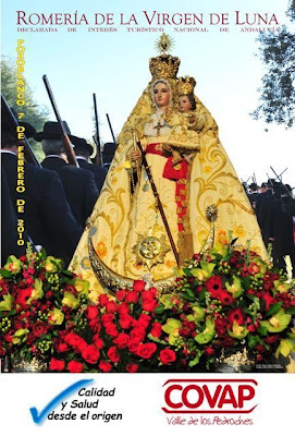 Cartel anunciador de las fiestas de la Virgen de Luna 2010, patrona de Pozoblanco. Web de la Banda Municipal de Música de Pozoblanco (Córdoba)* www.bandamunicipaldepozoblanco.blogspot.com