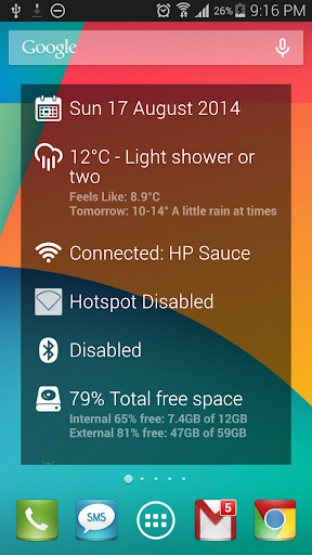 DashClock Hotspot Extension