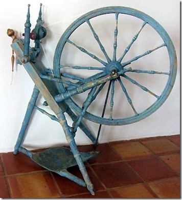 blue scandinavian wheel