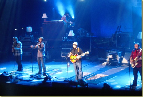 Zac Brown Band on stage.