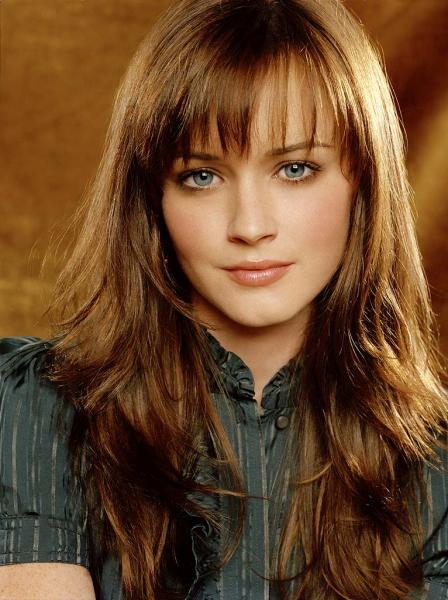 Celebrity Hairstyles for long hair - Alexis Bledel