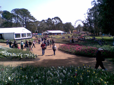 Floriade flower beds