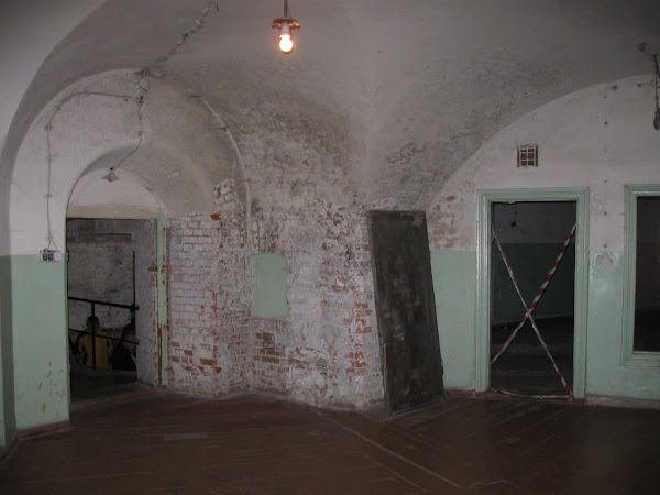 Fort Anioła - wnętrze