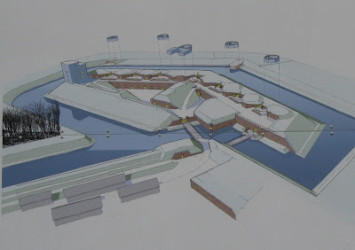 Fort Zachodni - makieta