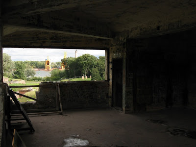 Fort Zachodni - galeria schronu dowodzenia