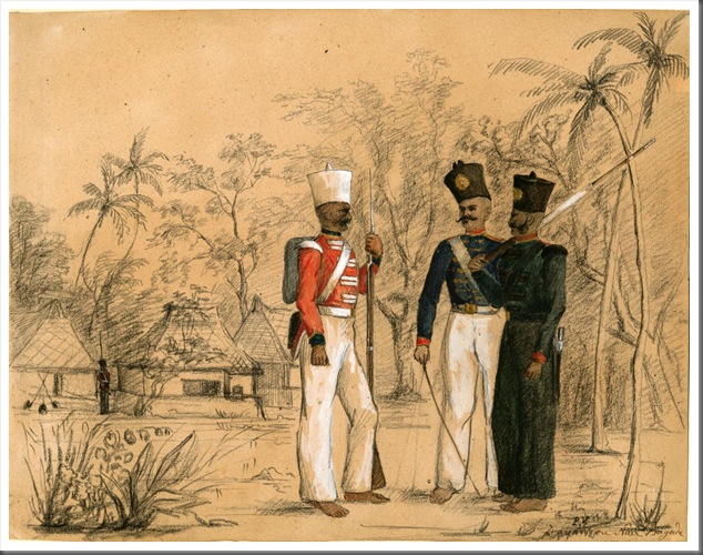 Travancore Nair Brigade (©Anne S. K. Brown Military Collection, Brown University Library)