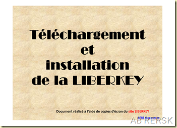 Télécharger installer Liberkey