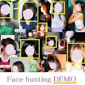 Face hunting demo logo