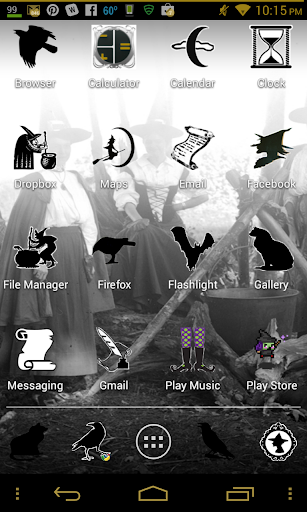 Witches Theme Apex Nova ADW