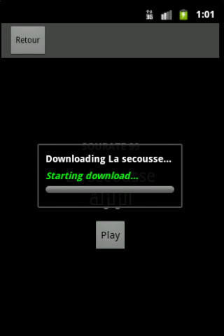 Coran français audio Screen 3
