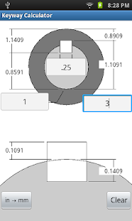 Free Keyway Calculator APK